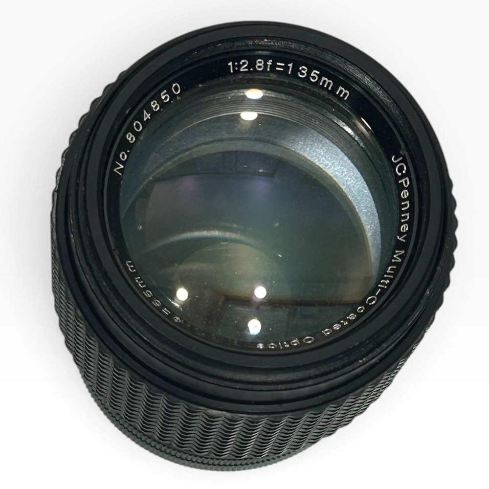JC Penney 135mm f2.8 Multi-Coated Manual Focus Prime Lens for Pentax